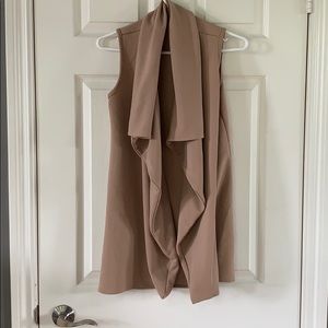 Mendocino Tan Longline Vest